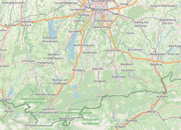 Regionen Ballonfahrt Muenchen